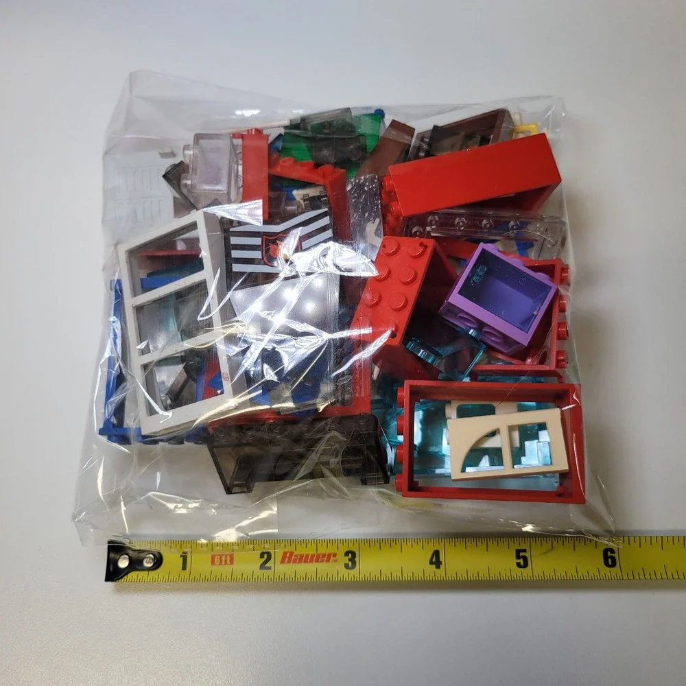LEGO‎ Bulk Windows Doors Frames Shutters Glass Trans Clear Pieces Blue Red Lot - Picture 3 of 6